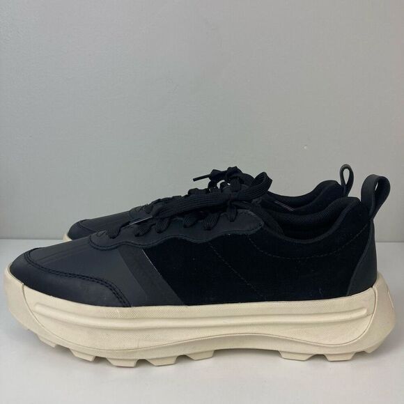 Sorel Women's Ona 503 Everyday Low Top Platform Sneakers Chunky Black Chalk 11 - Picture 4 of 7